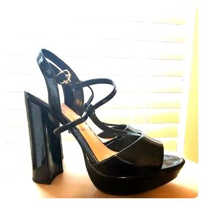 Patent Leather Platform